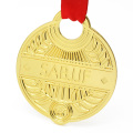 Benutzerdefinierte Jiu-Jitsu-Souvenir-Medaille mit Gold-Silber-Bronze-Beschichtung